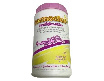 CLORO MULTIFUNCION PARA PILETAS DE LONA 250 GRS TECNOCLOR