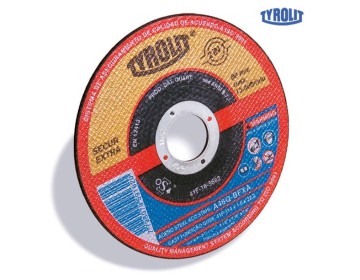 DISCO DE CORTE  CENTRO DEPRIMIDO 114X3.2X22.2 TYROLIT