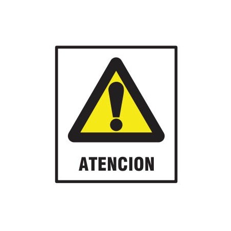 CARTEL RIESGO CHOQUE ELECTRICO 40 X 45 BM