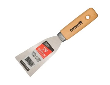 ESPATULA PINTOR RECTIFICADA M/MADERA 60 MM BIASSONI