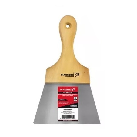ESPATULA ENDUIR LAMINADA CABO LARGO 160 MM BIASSONI