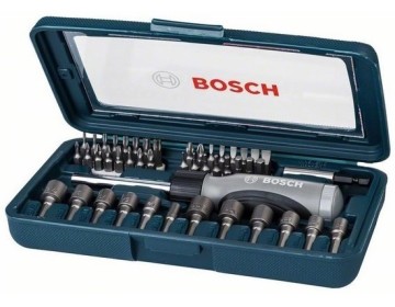 SET - KIT AZUL - PUNTAS Y VASOS - 46PZAS - BOSCH