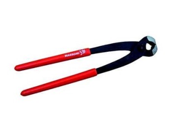 TENAZA ARMADOR CORTE ENTERO C/DIPING 225 - 9 BIASSONI