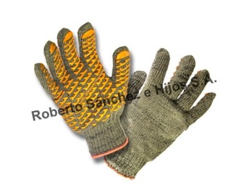 GUANTE ALGODON MOTEADO SUPER PESADO VERDE - CRISS CROSS KLEBER