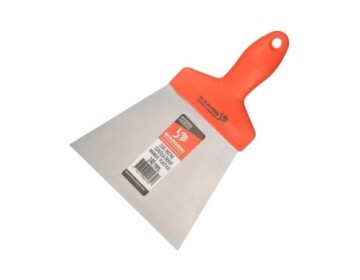 ESPATULA - PINTOR LAMINADA CABO PLASTICO - 160 MM - BIASSONI