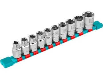 Juego Bocallaves - Hexagonal - 10 Pz - Total