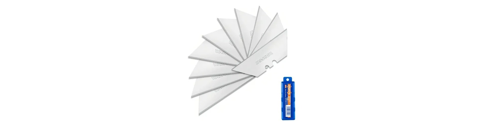 REPUESTO CUCHILLA P/CUTTER TRAPEZOIDAL - 19 X 61 MM / 10 UIDADES