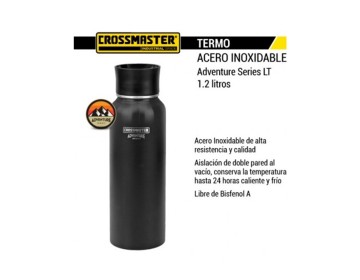 TERMO - AC INOX - ADVENTURE - LT 360º - 1.2 LITROS - CROSSMASTER