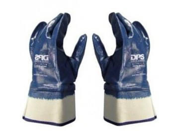 GUANTE NITRILO AZUL - BAÑO COMPLETO PUÑO LONA DE PASCALE