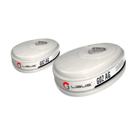 FILTRO G02 AG - P/RESPIRAD L-9000 - PAR LIBUS