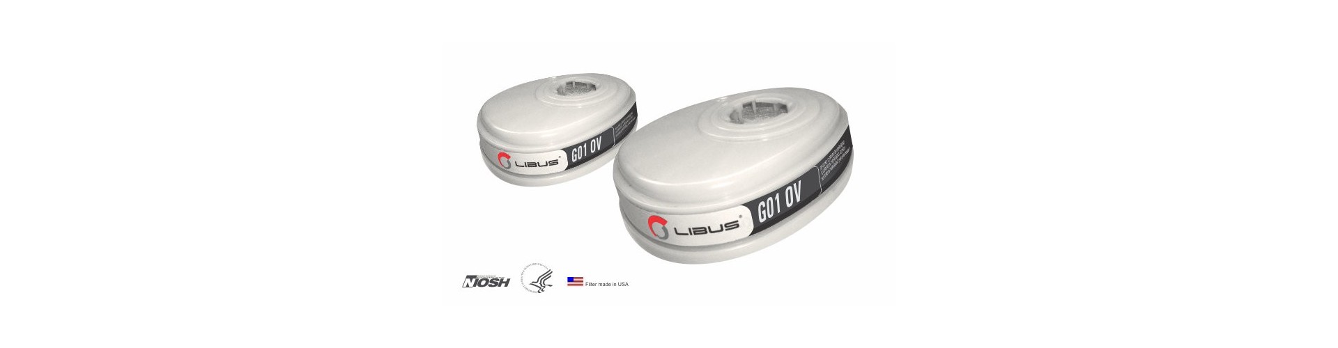 FILTRO G01 OV - P/RESPIRAD L-9000 - PAR LIBUS