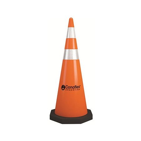 CONO RUTERO - C/ REFLECTIVO 90 CM - 5 KG CONOFLEX