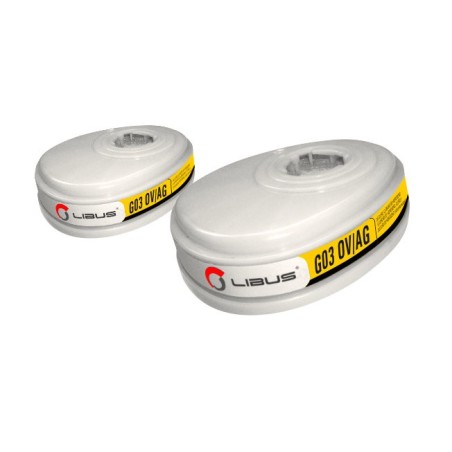 FILTRO G03 OV/AG - P/RESPIRAD L-9000 - PAR LIBUS