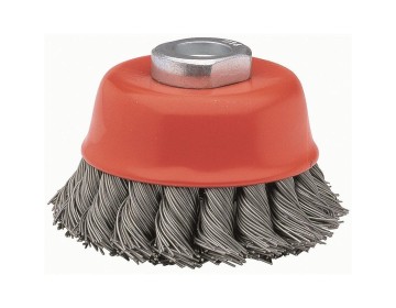 CEPILLO COPA  TRENZADO - A.TEMPLADO 0.5 Ø 80 MM - M14 FMT