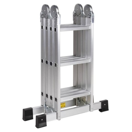ESCALERA ALUMINIO ARTICULADA 4 TRAMOS - 7 POS. 12 ESC. FMT