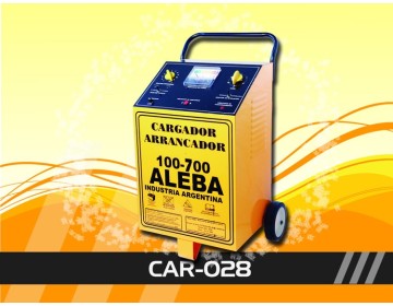 CARGADOR / ARRANCADOR DE BATERIAS REG. 12 PUNTOS 12-24V - 100/700AMP F
