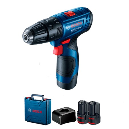 TALADRO ATORNILLADOR GSB 120-LI - C/ PERC - C/2BAT 12 V - 1500 RPM BOS