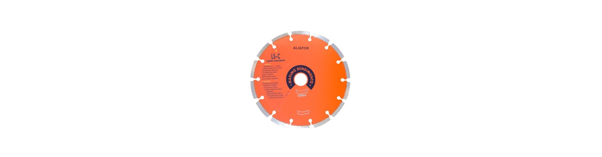 DISCO DIAMANTADO  LS-C MR 7 ALIAFOR