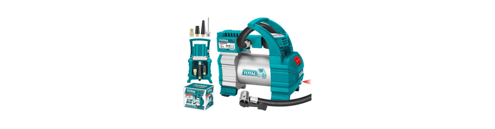 COMPRESOR DE AIRE - 12V - 35L/MIN - TOTAL