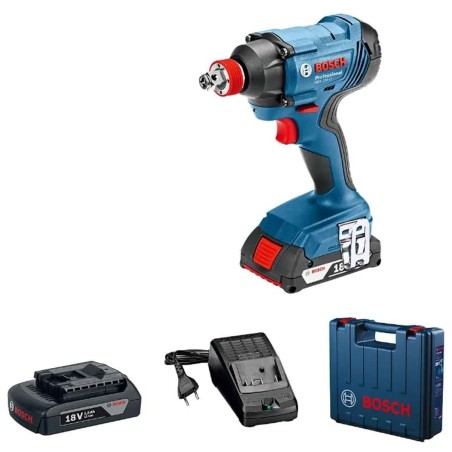 LLAVE DE IMPACTO - GDX 180-LI - 2 BAT - CARG 18V - BOSCH