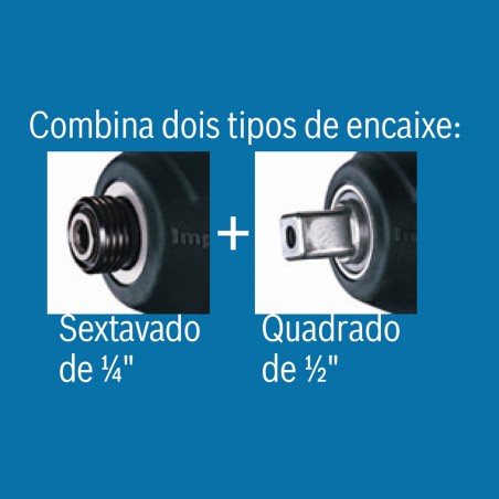 LLAVE DE IMPACTO - GDX 180-LI - 2 BAT - CARG 18V - BOSCH