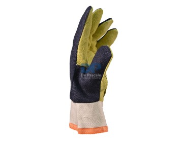 GUANTE COMBINADO DESCARNE Y JEANS PUÑO CORTO DE PASCALE