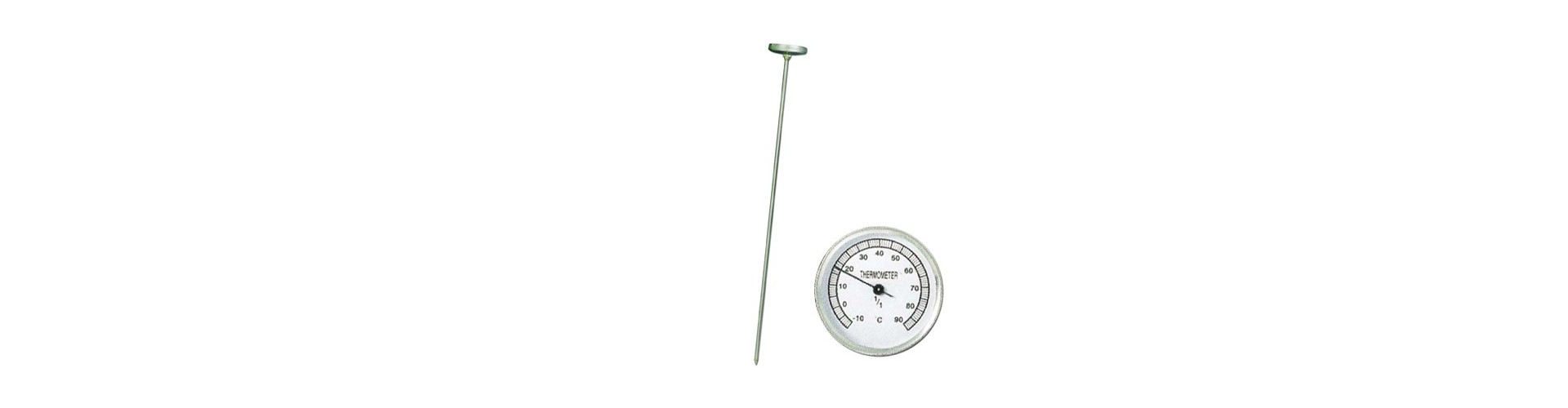 TERMOMETRO BIMETAL PARA HORMIGON -10º+90ºC LUFT