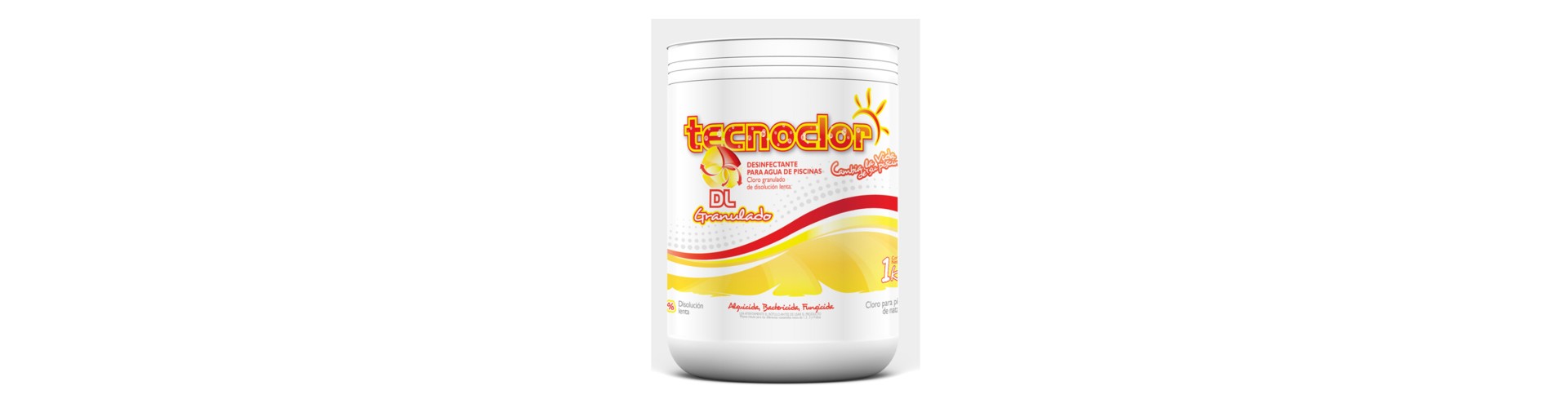 CLORO GRANULADO DILUSION LENTA - 90% POTE X 1KG TECNOCLOR