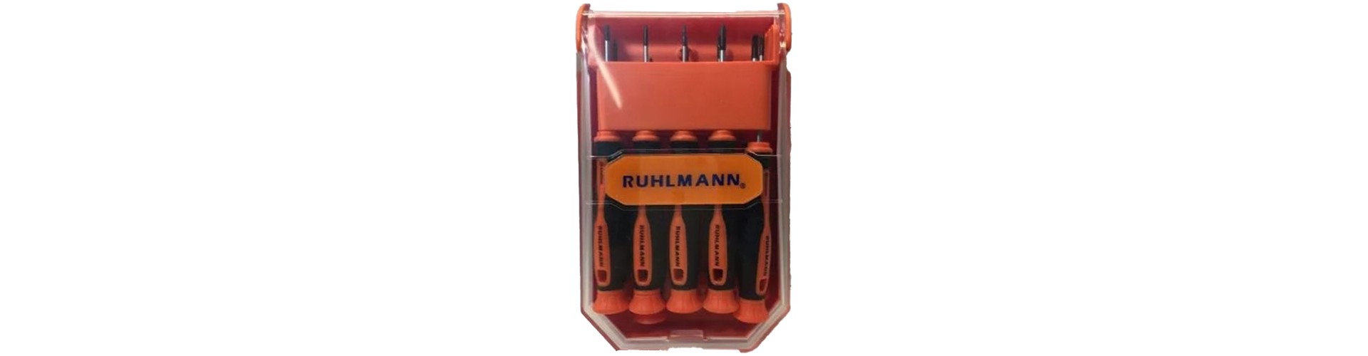 JUEGO DESTORNILLADOR - T/ RELOJERO - 10 PIEZAS - RUHLMANN