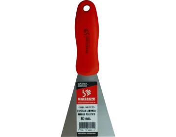 ESPATULA - 992765 - MANGO PLASTICO - 80 MM - BIASSONI