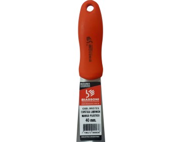 ESPATULA - 992761 - MANGO PLASTICO - 40 MM - BIASSONI