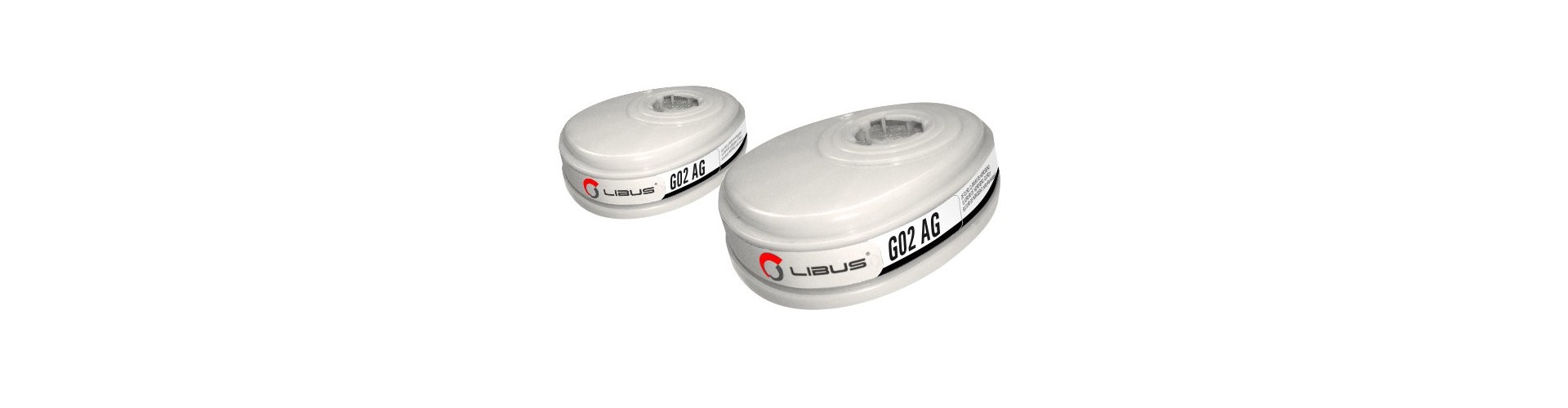 FILTRO G02 AG - P/RESPIRAD L-9000 - PAR LIBUS