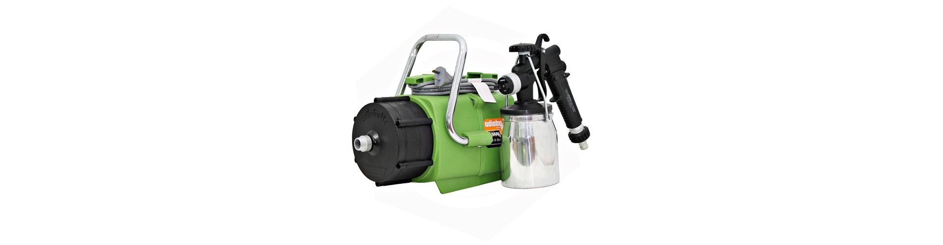 EQUIPO DE PINTURA PORTATIL EC3000 800 W 25.000 R.P.M. ADIABATIC