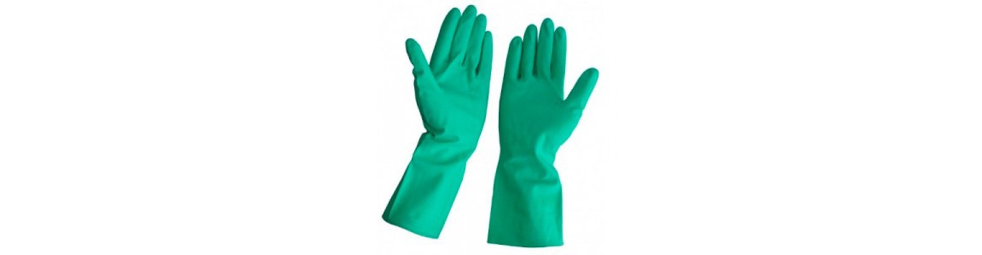 GUANTE NITRILO VERDE TALLE 9 - L - STEELPRO