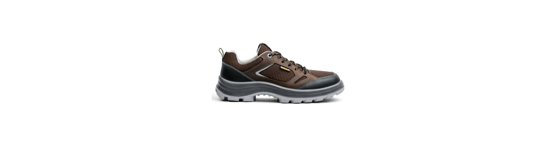 ZAPATILLA BREAK MARRON T-46 - C/PUNT ACERO VORAN