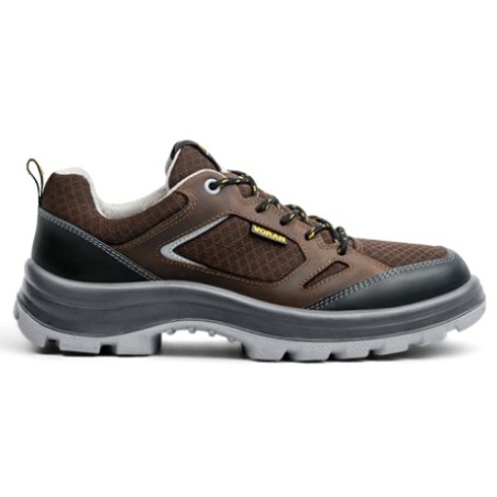 ZAPATILLA BREAK MARRON T-46 - C/PUNT ACERO VORAN