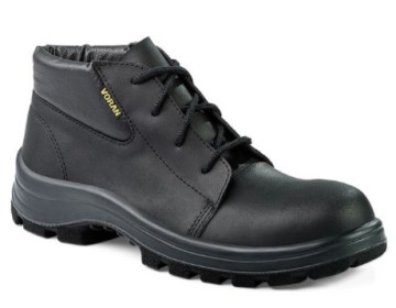 BOTIN PRUSIANO FENIX - CUERO BOX NEGRO TALLE-45 VORAN