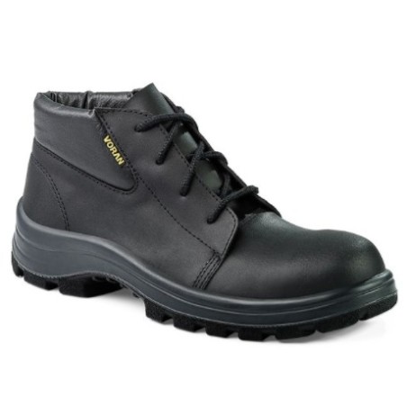 BOTIN PRUSIANO FENIX - CUERO BOX NEGRO TALLE-45 VORAN