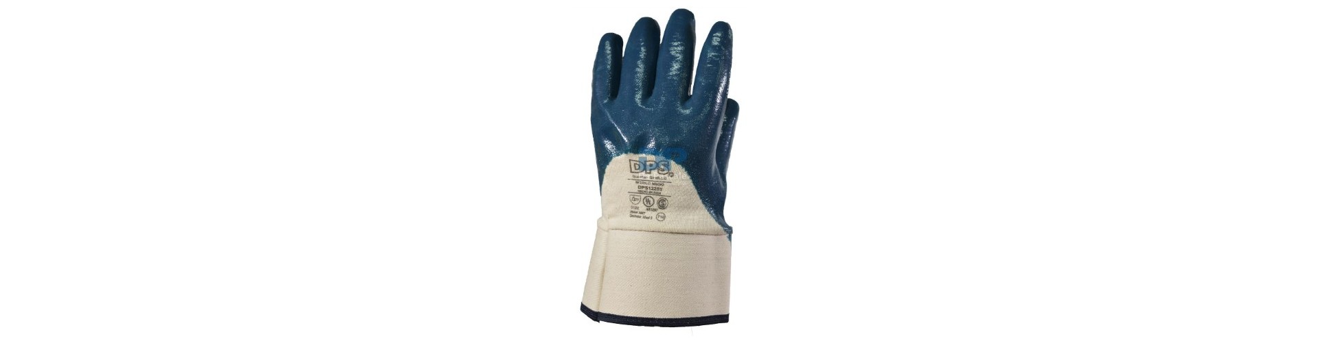 GUANTE NITRILO AZUL - DORSO VENT P/LONA DE PASCALE