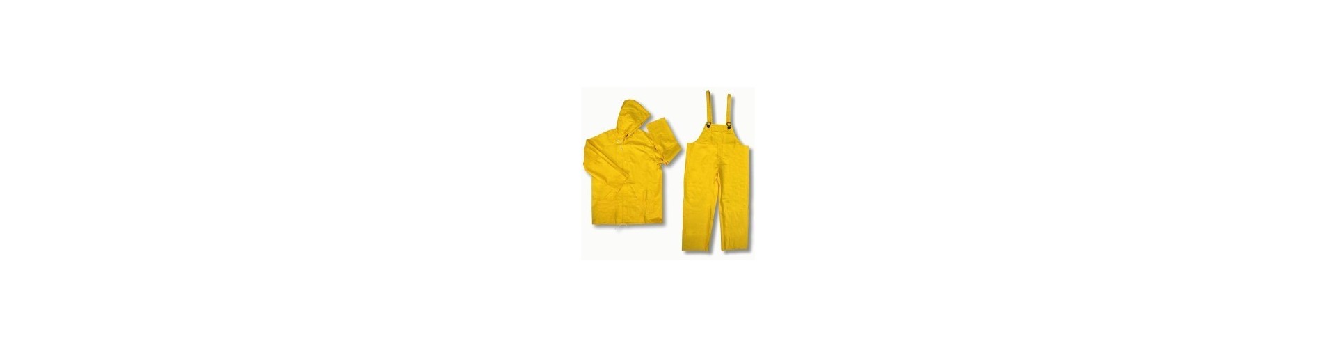 TRAJE DE LLUVIA PVC AMARILLO TALLE XL DE PASCALE