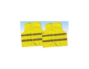 CHALECO BANDA REFLECTIVA FLUO T/ EUROPEO - AMARILLO DE PASCALE