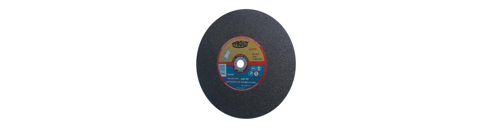 DISCO DE CORTE  SENSITIVA 400 X 4.5X25.4 TYROLIT