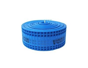 MALLA ADVERTENCIA AGUA - AZUL - CON DETECTOR 15 CM - ECO CENTRO PLASTI