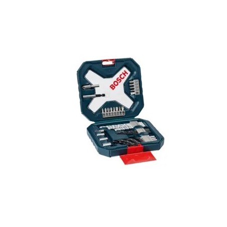 SET - KIT AZUL - PUNTAS Y MECHAS - 50 PZAS - BOSCH