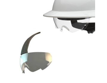 VISOR P/ CASCO MILENIUM - HC GRIS LIBUS