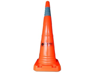 CONO KING CONE  C/2 REFLECTIVO 70 CM  1.6 KG C/MEMORIA CONOFLEX