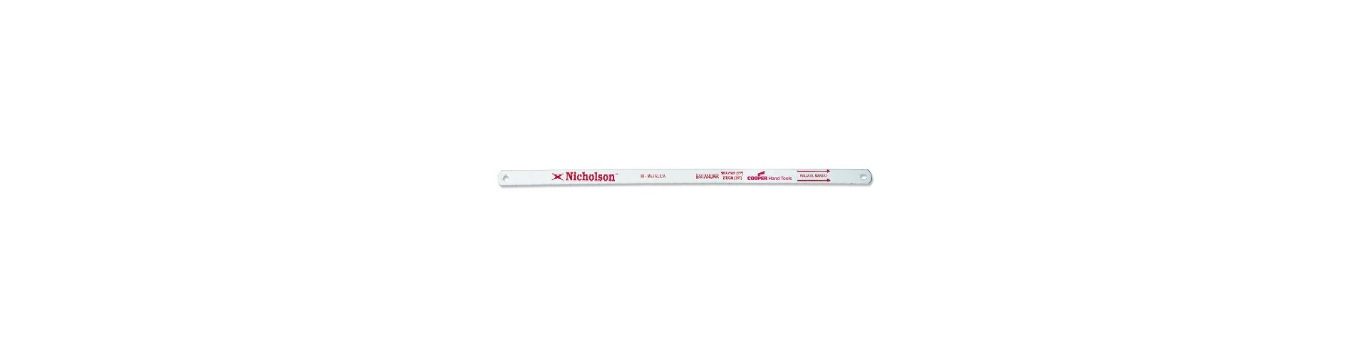 HOJA SIERRA BIMETALICA 18 DIENTES NICHOLSON