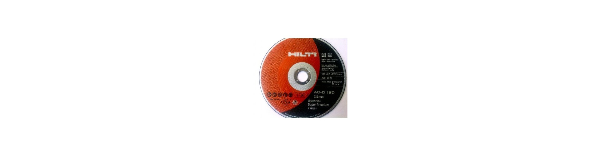 DISCO DE CORTE - AC-D 180 UP - 180 X 2.5 X 22.23
