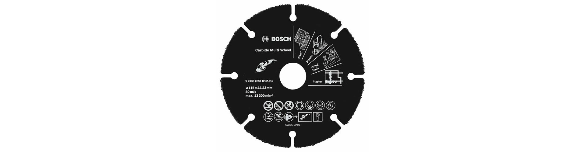 DISCO DE CORTE INOXIDABLE 115 X 1 X 22.23 MM BOSCH