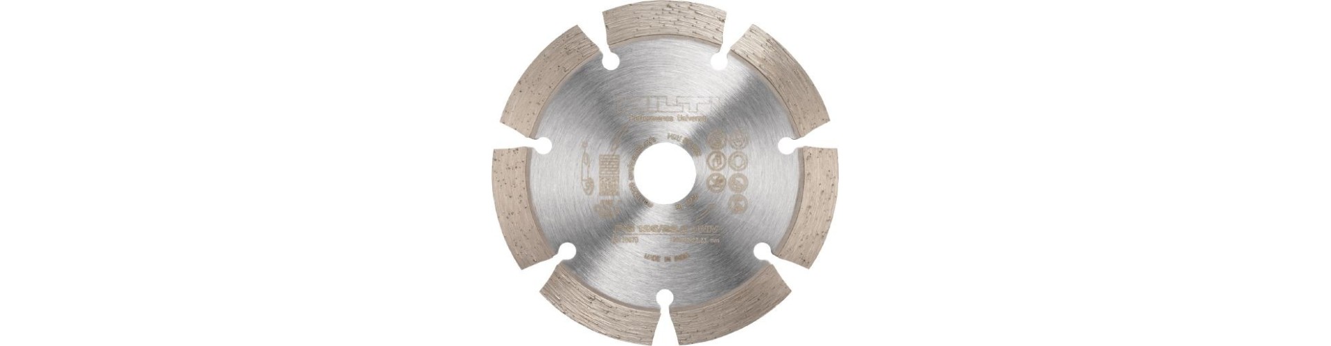 DISCO DIAMANTADO - P-S - SEGMENTADO - 115 - 22.2 - HILTI